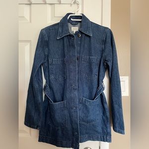 NWOT Wilfred Port Jacket in Deep Indigo